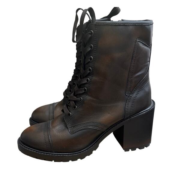 Thursday Boot Company Rebel Zip Up Leather Boots Size 10.5 Handmade - Picture 7 of 9